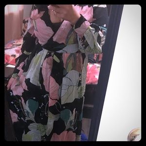 Long floral dress